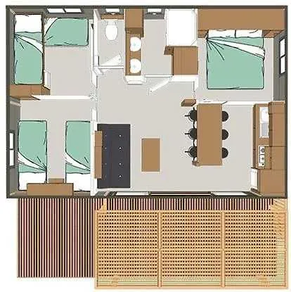 Camping 3 Etoiles - Ccaiaah Luxury tent Monoblet